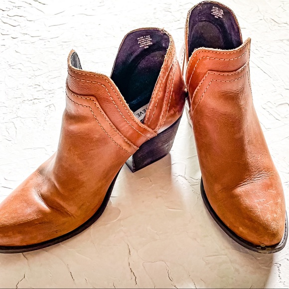 Steve Madden Shoes - Steve Madden Aliee Booties Ankle Boots Tan Camel Brown